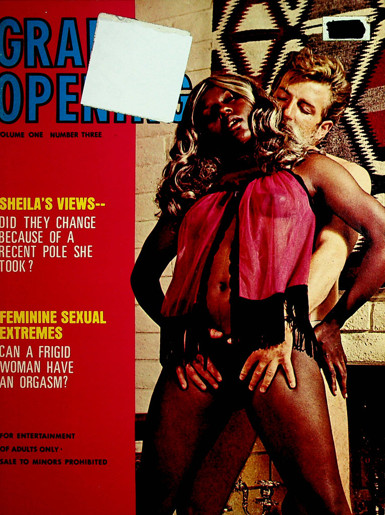Grand Opening Vintage Magazine  Feminine Sexual Extremes vol.1 #3 1960's    101221lm-dm2