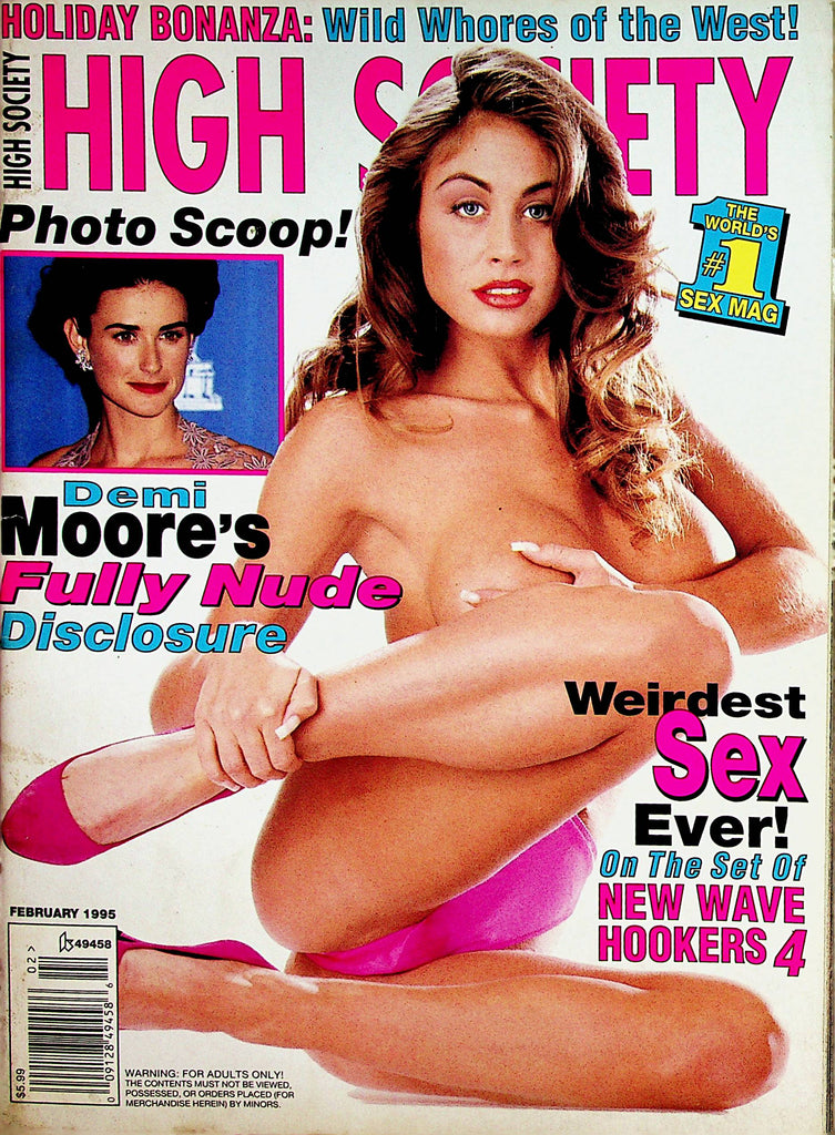 High Society Magazine  Covergirl Chasey Lain / Demi Moore  February 1995     120622lm-p3