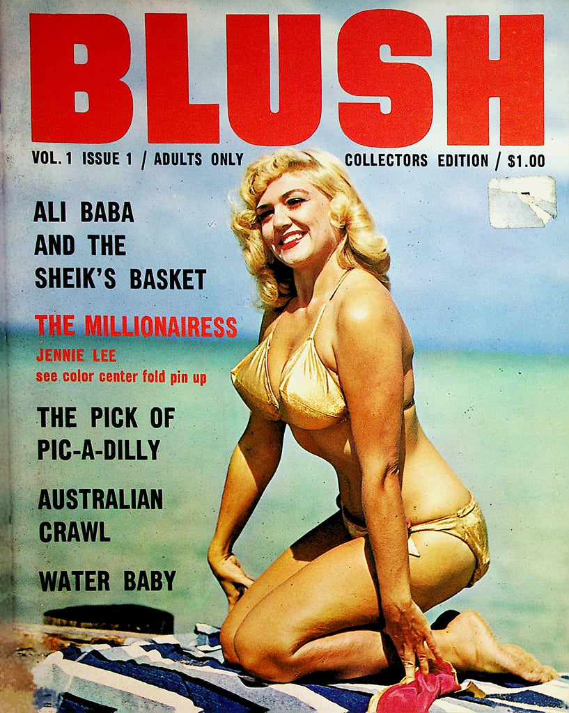 Blush Busty Magazine   The Millionairess  Jennie Lee  vol.1 #1  1962  071522lm-p