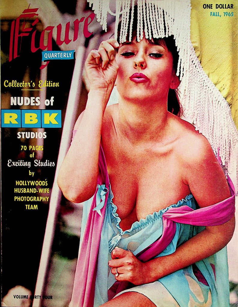 Figure Quarterly Magazine  Nudes Of RBK  vol.44  Winter 1965   062322lm-p