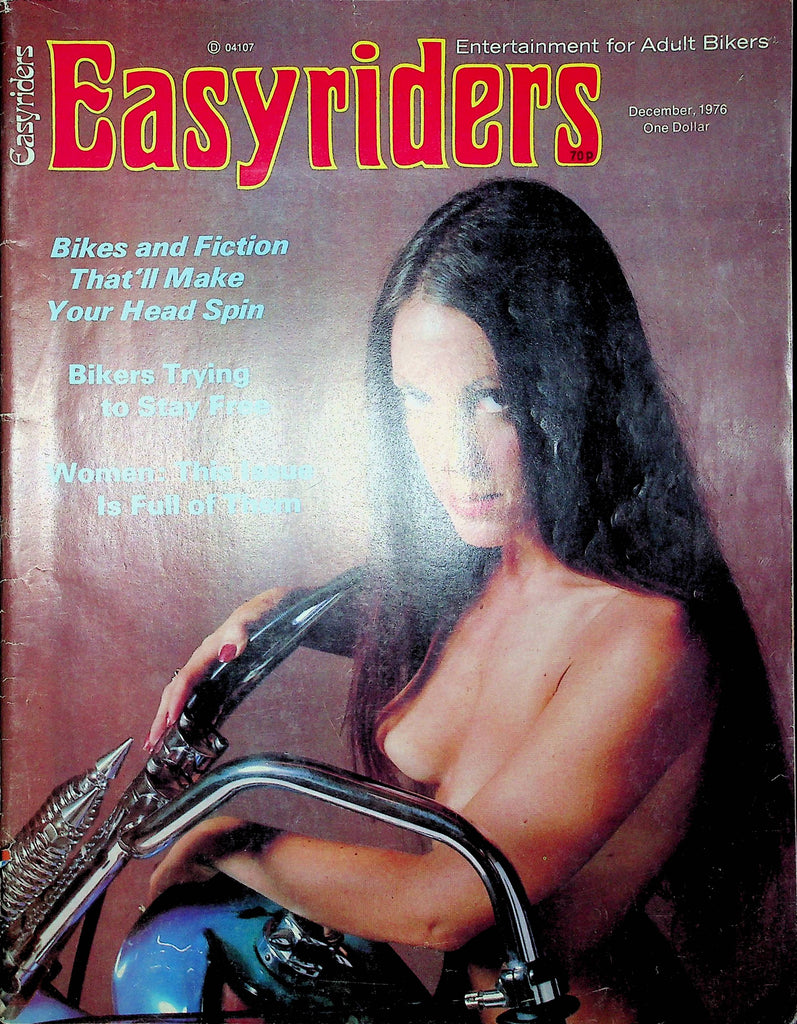 Easyriders Magazine Sportster & Women December 1976 011623RP