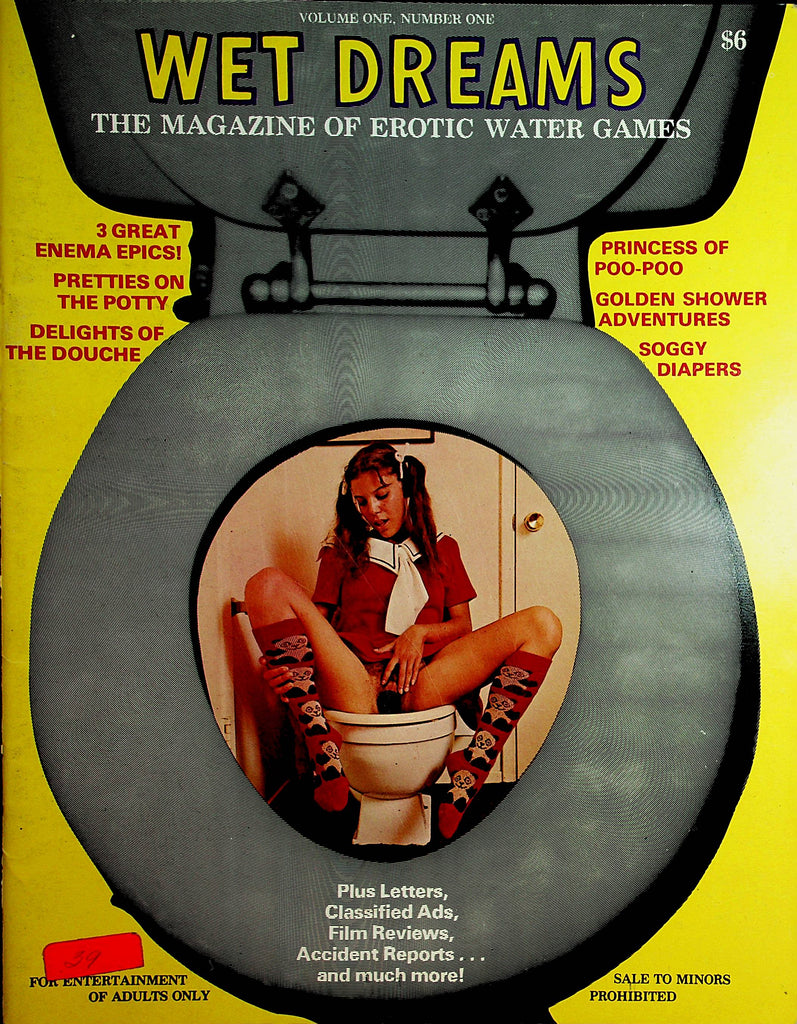 Wet Dreams Magazine Erotic Water Games vol.1 #1 1976 051721lm-sh