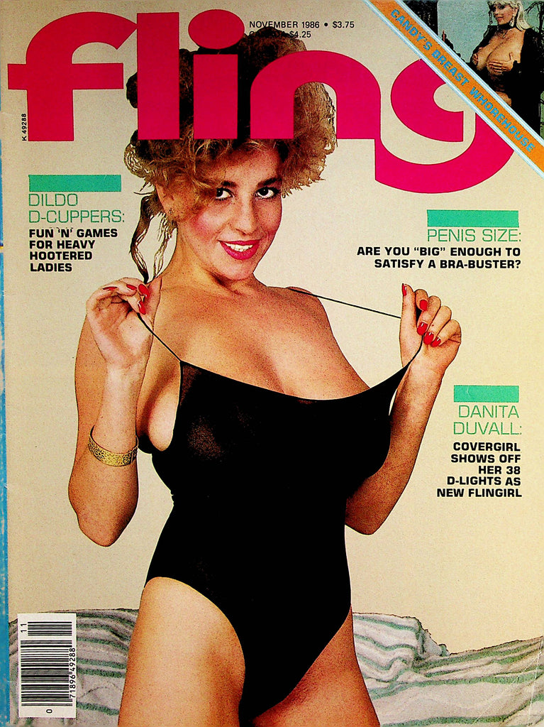 Fling Magazine  Candy Samples, Mary Waters, Busty Russell  November 1986    111122lm-p4