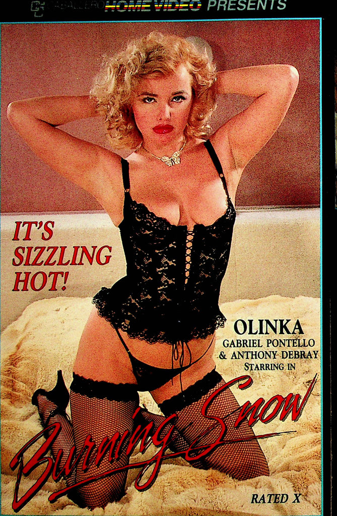 Burning Snow VHS Movie   Olinka / Gabriel Pontello  1984 Caballero     031523lp-vhs3