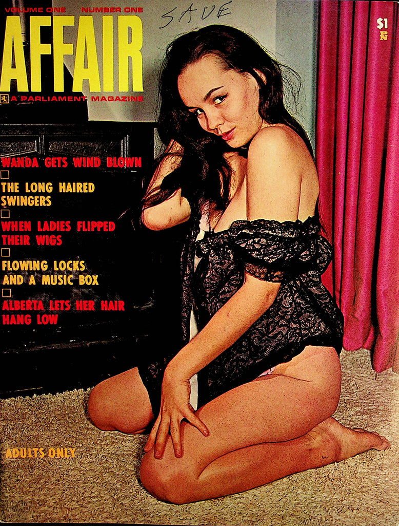 Affair Busty Magazine   Alberta Lets Her Hair Hang Low  vol.1 #1  1963 Parliament Publication 071222lm-p