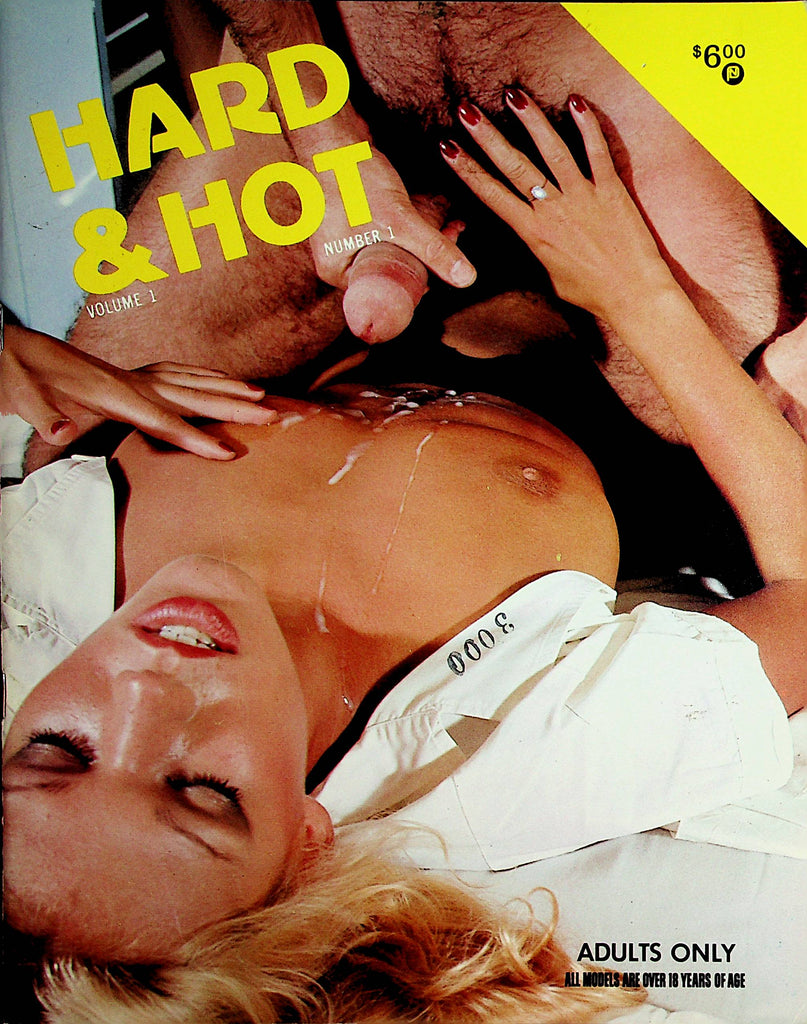 Hard & Hot Vintage Magazine   Naughty Nurse  vol.1 #1 1981 Academy Press   091421lm-dm