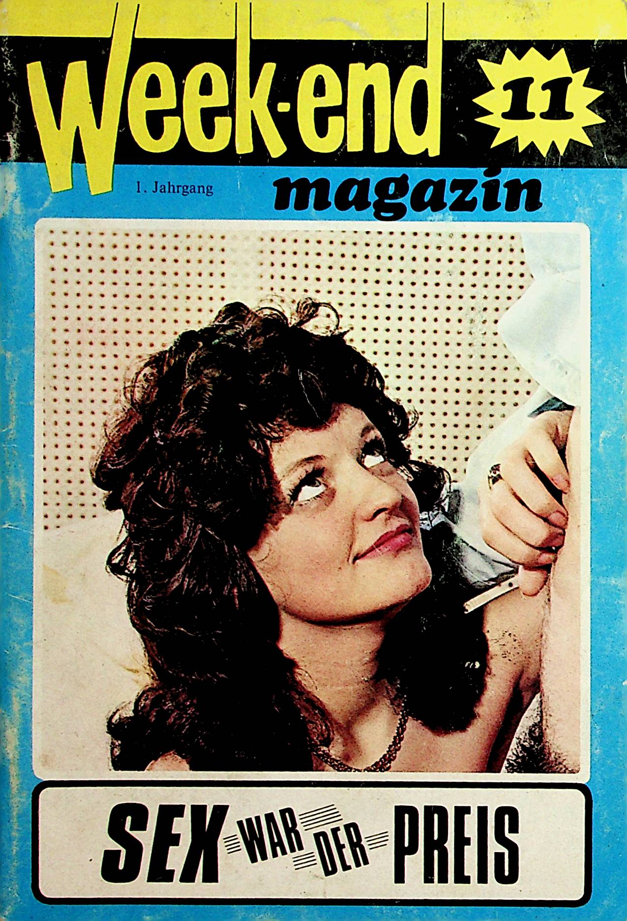 Week-end Sex 70's German Digest Mini Adult Magazine - Vintage