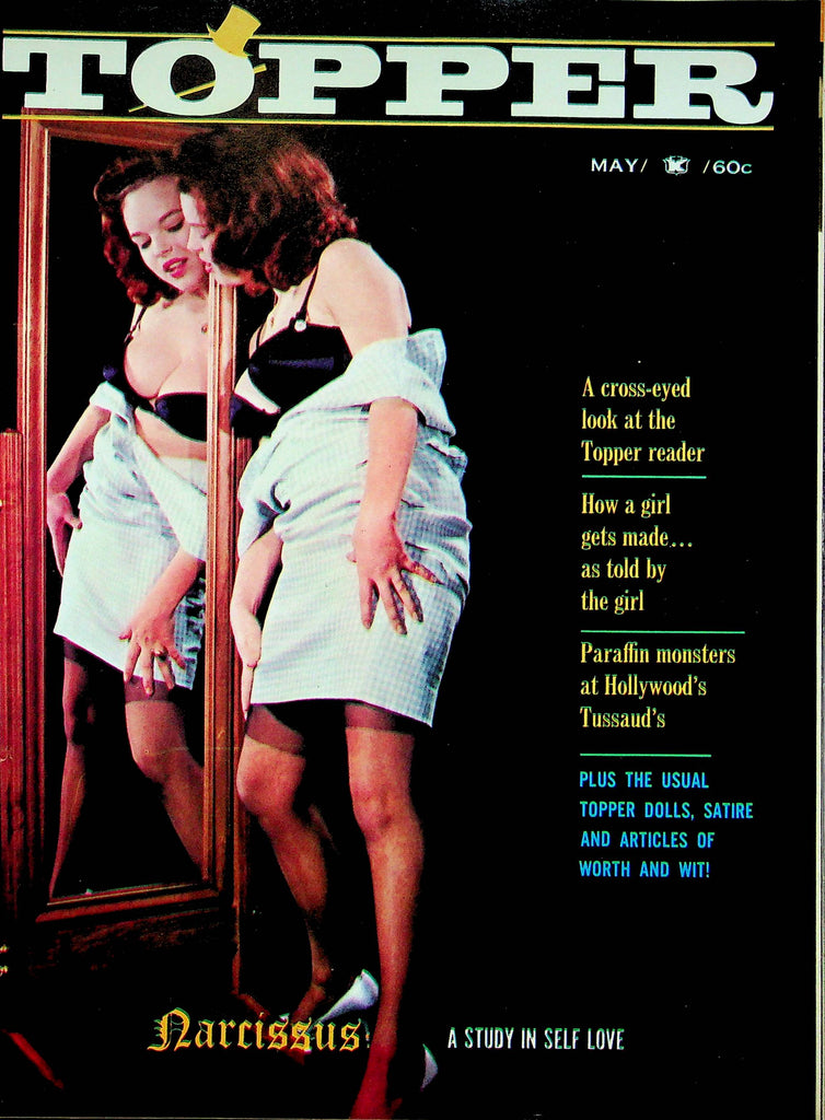 Topper Magazine Narcissus A Study In Self Love & Tussaud's Monsters May 1965 061322RP