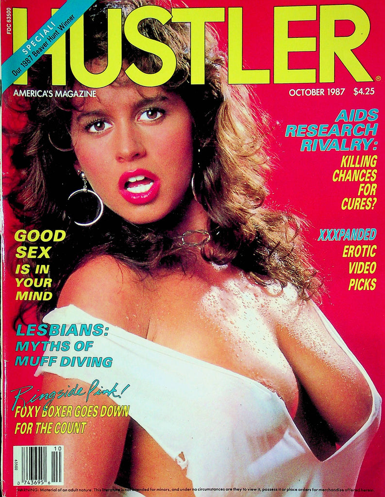 Hustler Magazine Lesbians Ft. Cori & Cheesecake October 1987 032823RP