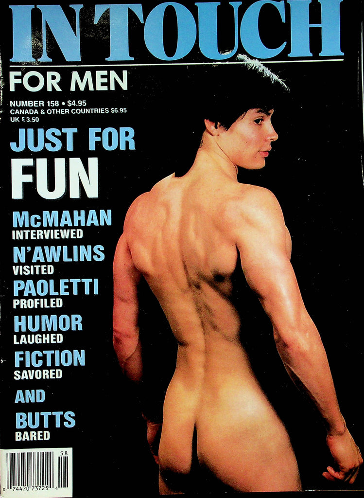 In Touch Magazine McMahan Interviewed & Paoletti Profiled #158 April 1990 062022RP