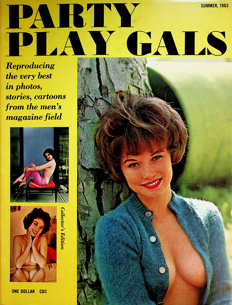 Party Play Girls Busty Magazine  Centerfold Kitty Dolan  Summer 1963  Collector Edition   080522lm-p2
