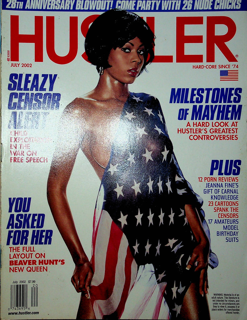 Hustler Magazine Jezebelle & Monica & Fawn July 2002 121022RP