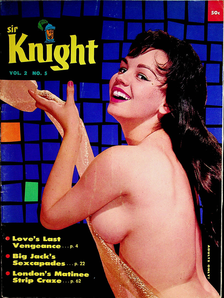 Sir Knight Vintage Magazine  Covergirl Penny Marie Reno  vol.2 #5  1960    070422lm-p