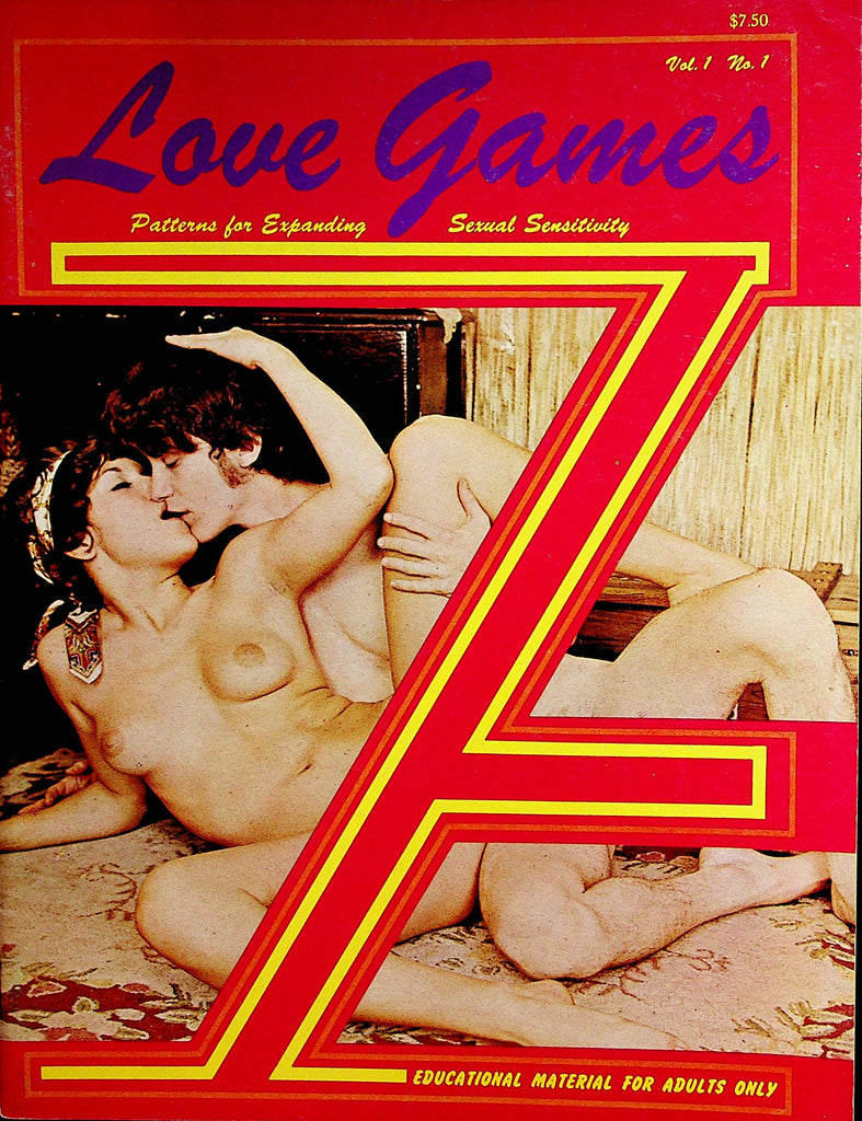 Love Games Magazine   Sexual Sensitivity  vol.1 #1  1970's    102122lm-p