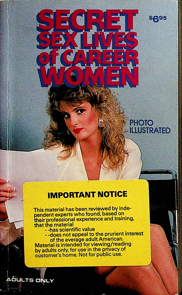 Secret Sex Lives Of Career Women Photo Illustrated Book  1988   111222lm-p