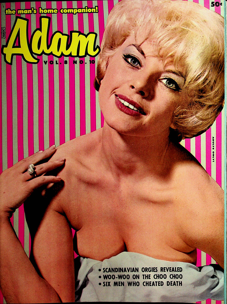 Adam Magazine  Covergirl Sophia Hardy  vol.8 #10 1964    082321lm-dm