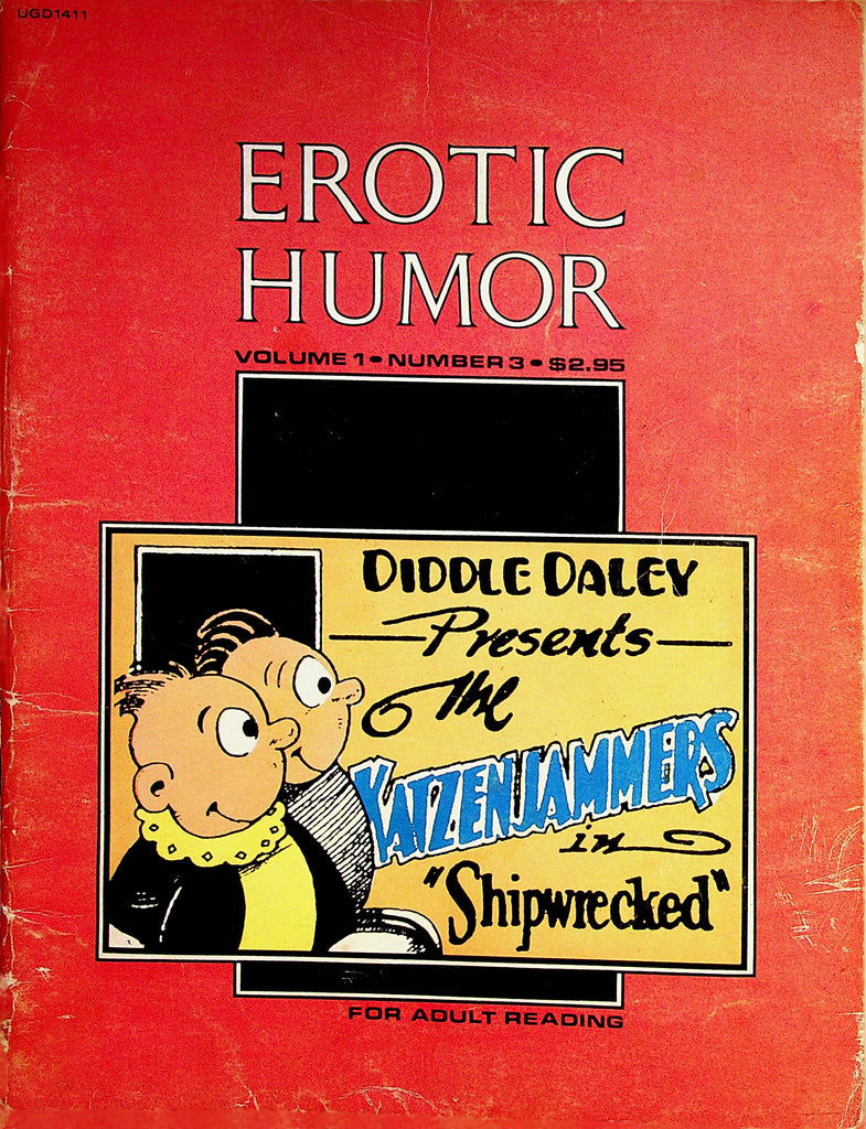 Erotic Humor Adult Book  vol.1 #3 1970's     090722lm-p2