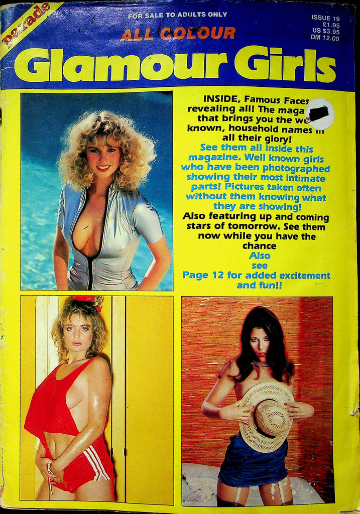 Glamour Girls Magazine No.19 good reading copy 012623RP