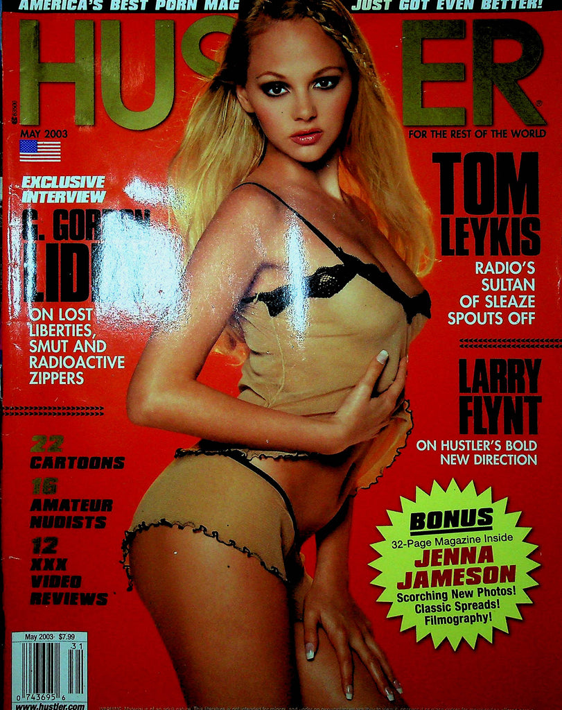 Hustler Magazine Tom Leykis & Jenna Jameson May 2003 120822RP