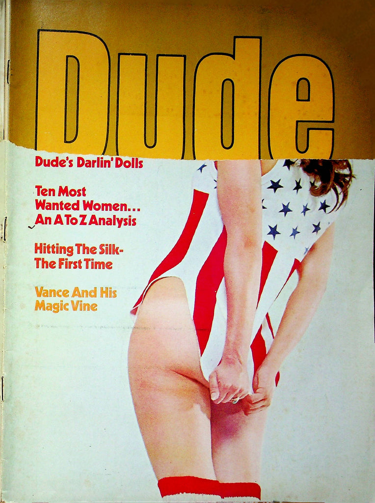 Dude Magazine Maria's Pearls & Vance And His Magic Vine November 1974 good reading copy 020623RP