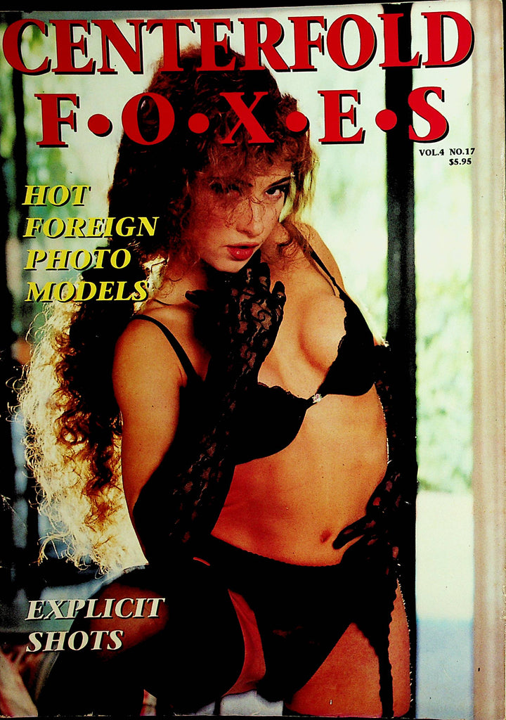 Centerfold F.O.X.E.S. Magazine  Hot Foreign Photo Models  vol.4 #17 1990's    011422lm-dm