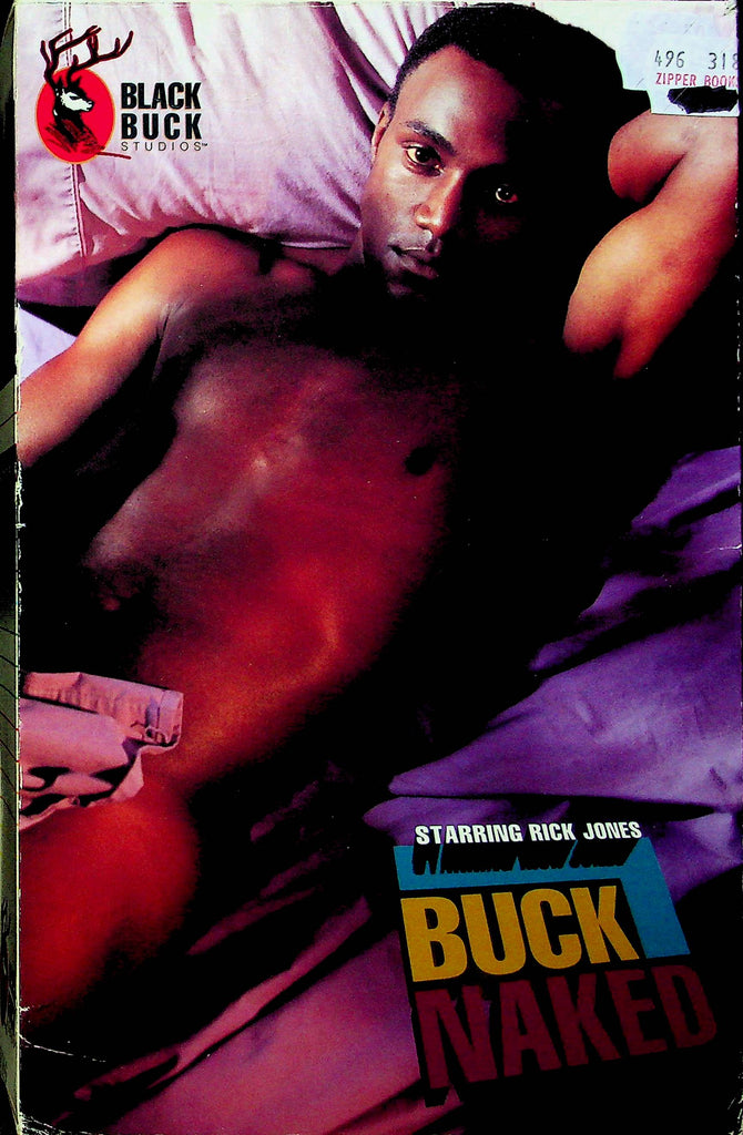 Gay Adult VHS Movie Buck Naked Ft. Rick Jones & Avrome English 1993 By Black Buck Studios 032423RPVHS2
