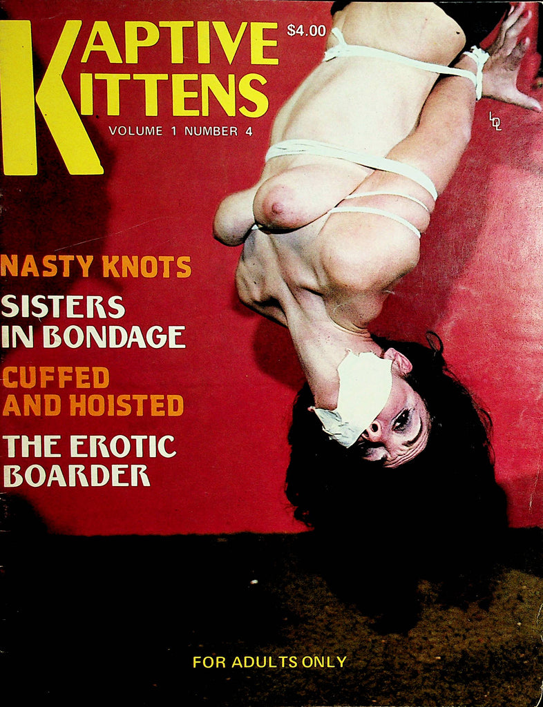 Kaptive Kittens Bondage Magazine  Cuffed And Hoisted  vol.1 #4  1974   London Enterprises    122121lm-dm