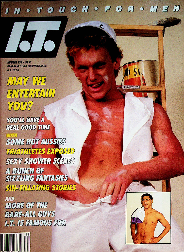 In Touch For Men Gay Magazine  Cover Guy Kurt Lunz   #138  1988    080522lm-p2