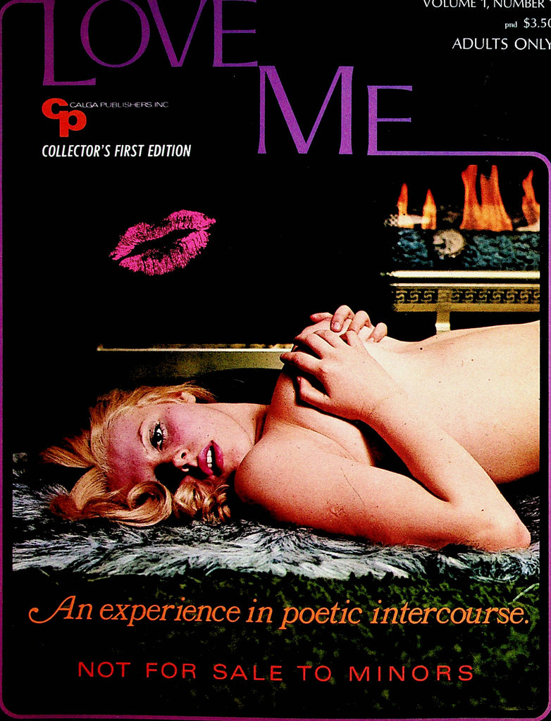 Love Me Magazine  An Experience In Poetic Intercourse  Vol.1 #1 1970 Collector's First Edition      071122lm-p