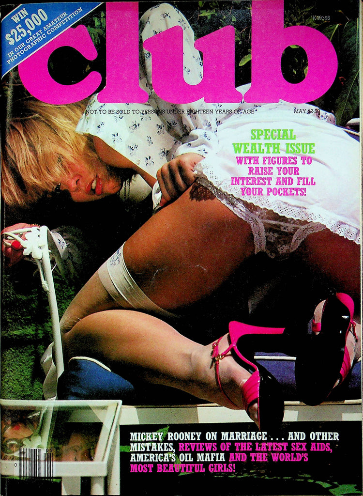 Club Magazine Special Wealth Issue Mickey Rooney May 1979 082422RP