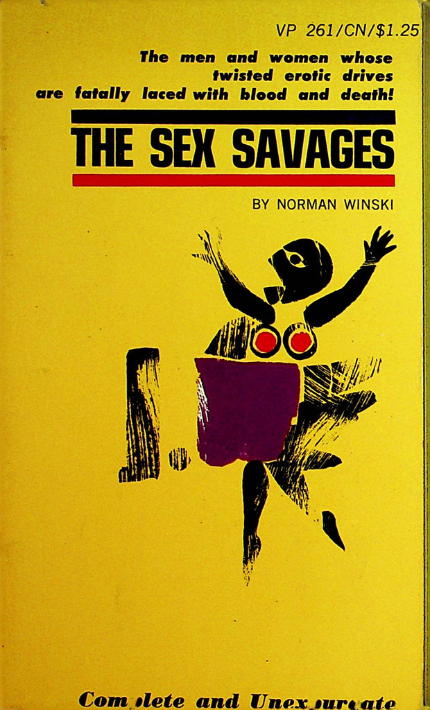 The Sex Savages Novel by Norman Winski  1967 Viceroy Books   110821lm-dm