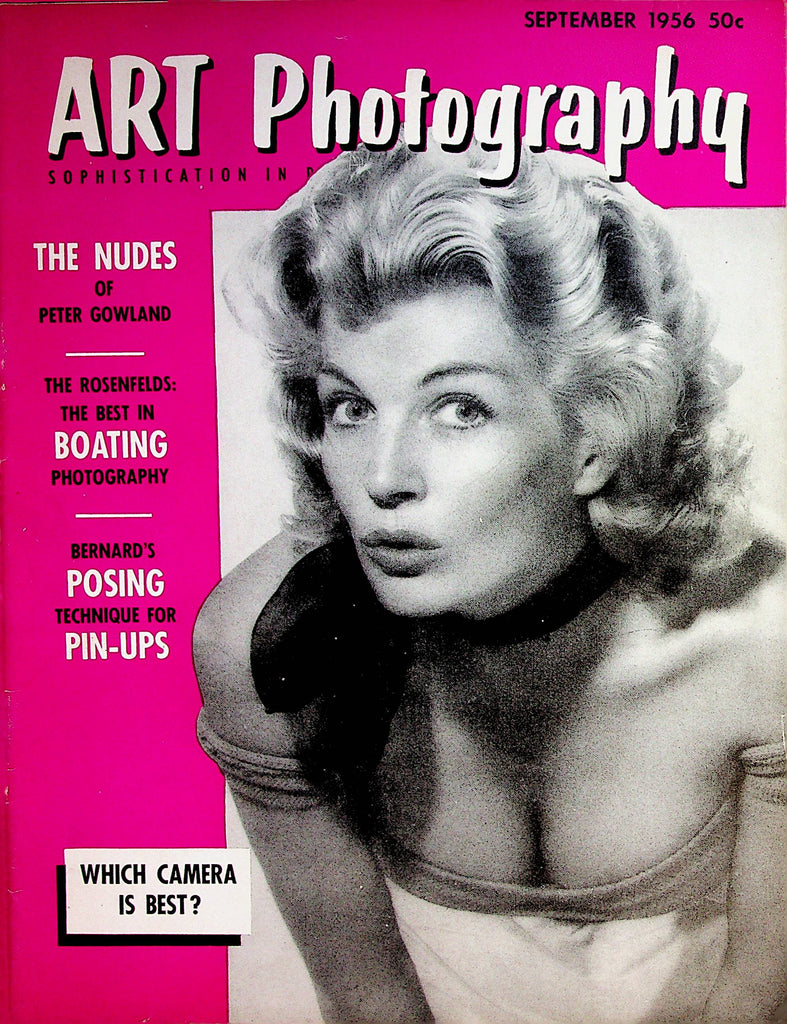 Art Photography Magazine  The Nudes Of Peter Gowland  September 1956     071722lm-p