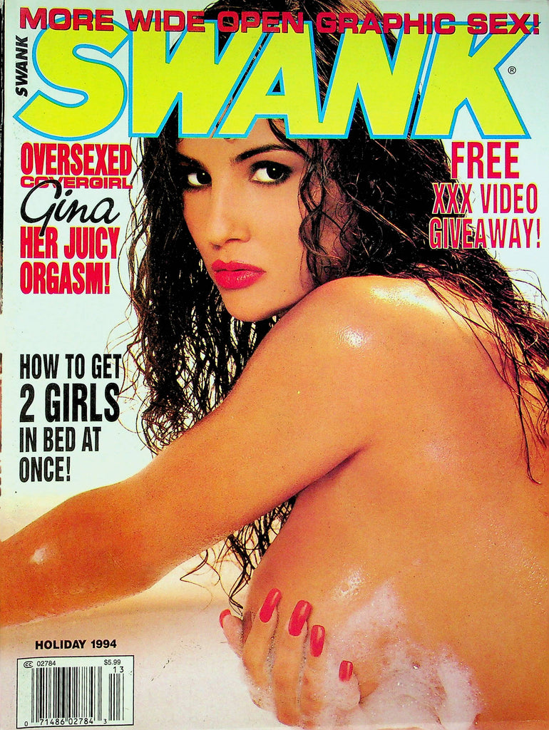 Swank Magazine Gina Amy & Heidi Holiday 1994 071522RP