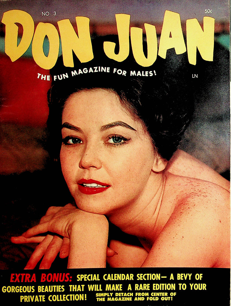Don Juan Magazine w/Calendar Centerfold's Gorgeous Beauties #3   082421lm-dm