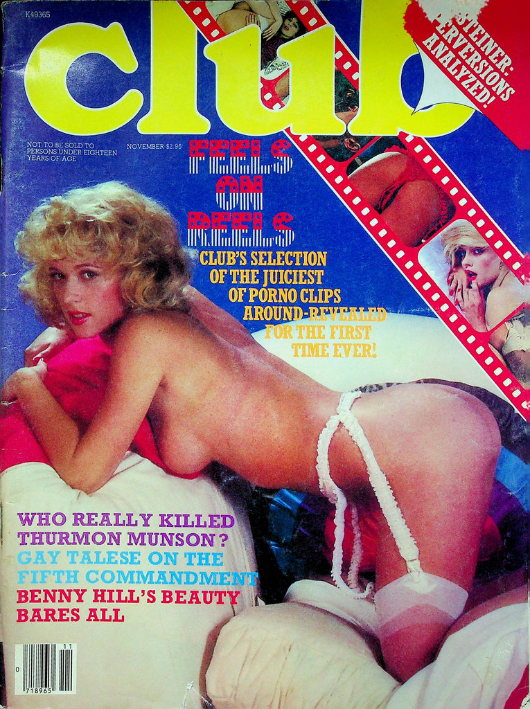 Club Magazine Abigail Thurmon Munson & Emma Vol.6 No.10 November 1980 072622RP