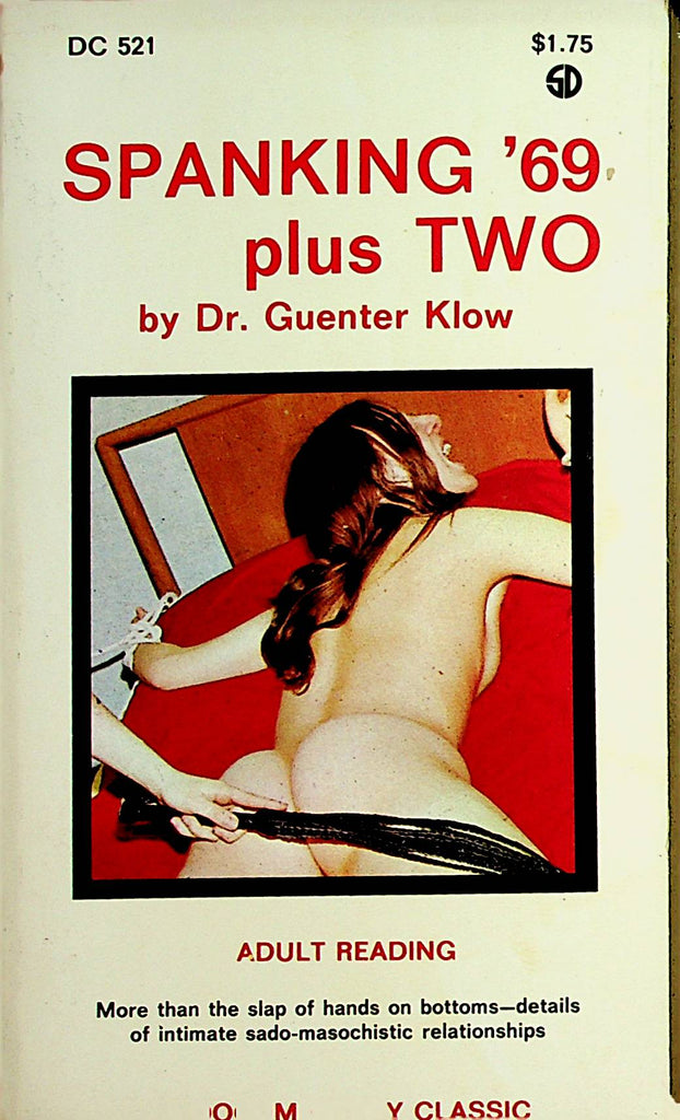 Spanking '69 Plus Two Novel  by Dr. Guenter Klow  1970 Documentary Classic    110521lm-dm2