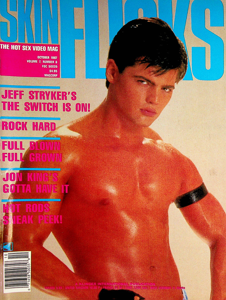 Skin Flicks Gay Magazine  Jeff Stryker  vol.7 #6  1987    050422lm-p