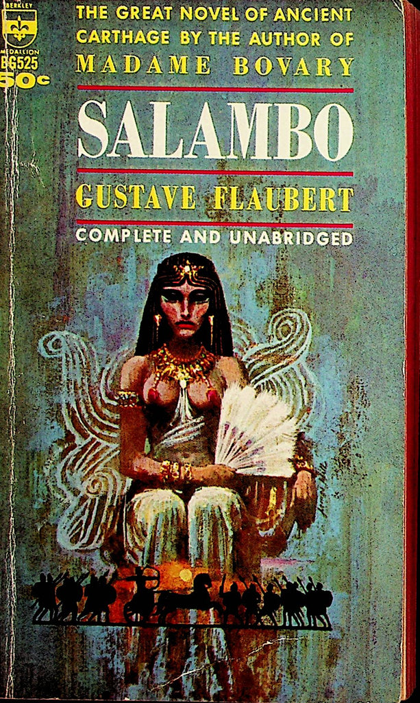 Salambo Novel   by Gustave Flaubert  1955 Berkley   110521lm-dm