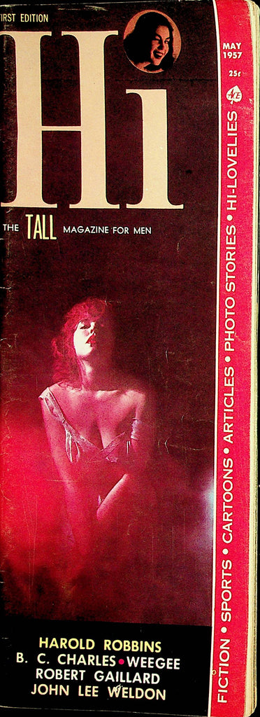 Hi The Tall Magazine For Men   Elivs Presley / Marilyn Maher  May 1957      010322lm-dm