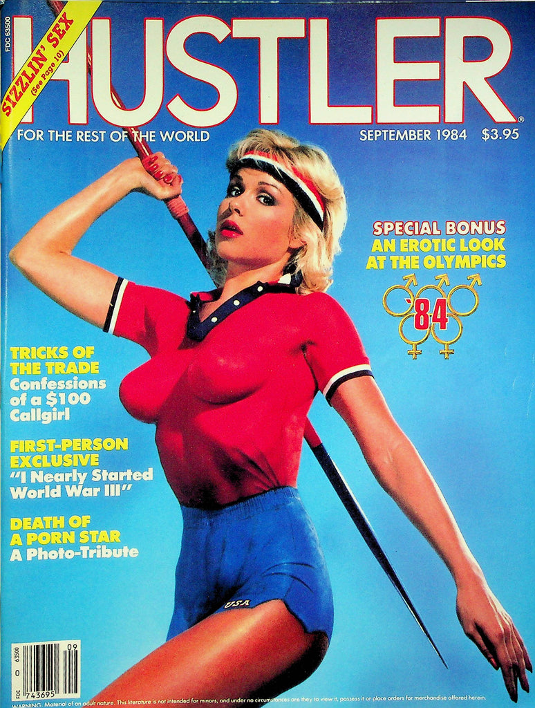Hustler Magazine 84 Olympics Marlene & Sammi-Jo September 1984 072222RP