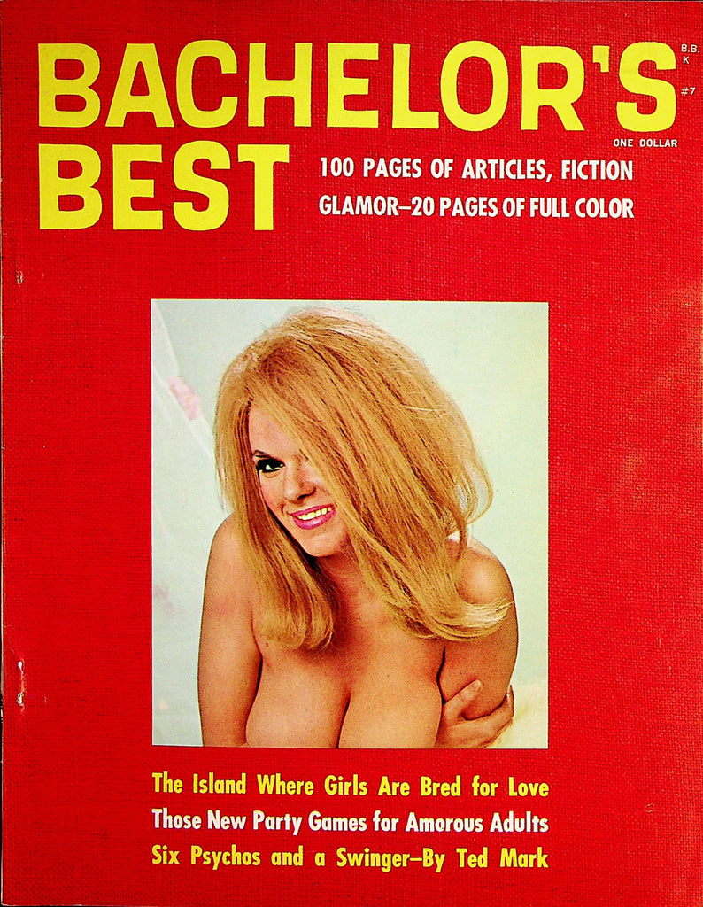 Bachelor's Best Busty Magazine  Bachelorette Mary Barrett  #7 1968   062122lm-p