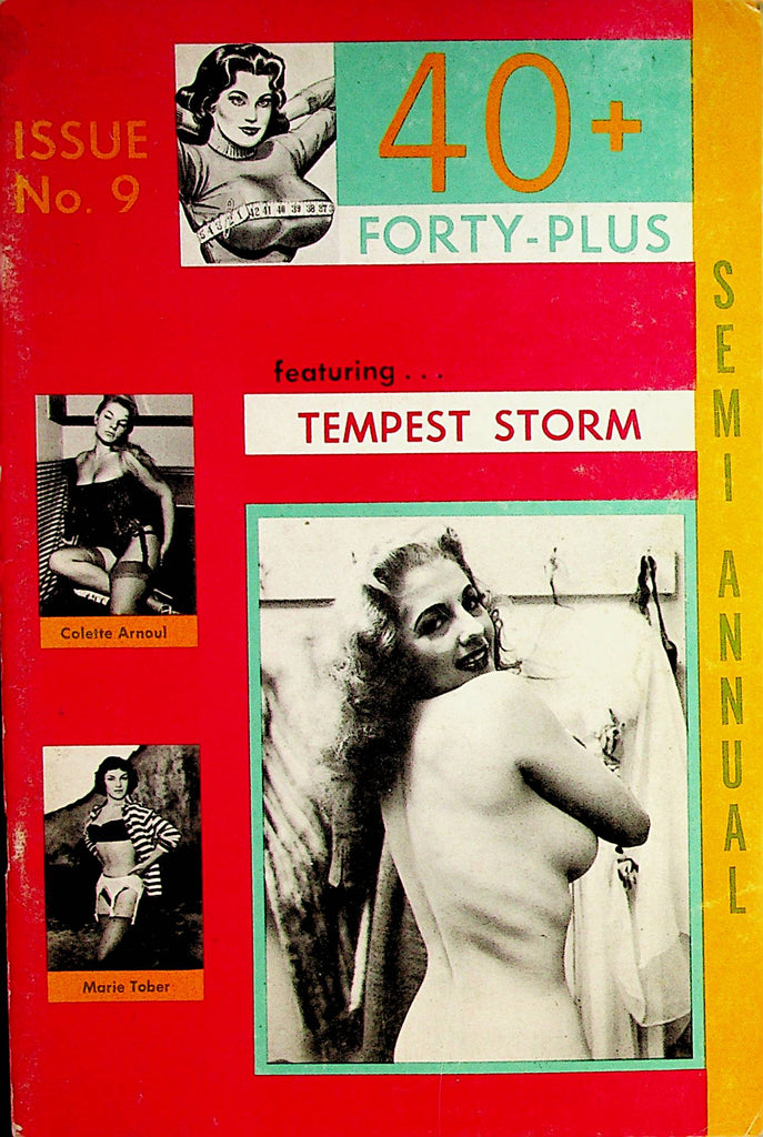 40+ Busty Vintage Semi Annual Magazine   Tempest Storm  #9  1964    062722lm-p
