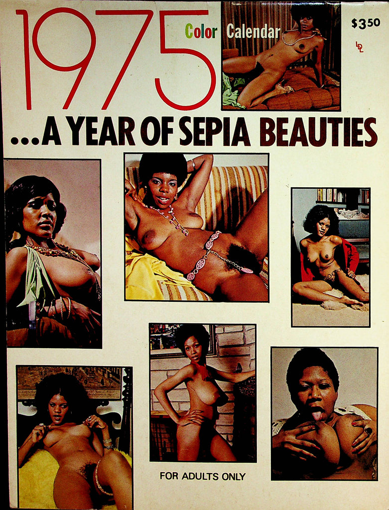 1975 Wall Calendar... A Year Of Sephia Beauties  by London Enterprises    110922lm-p