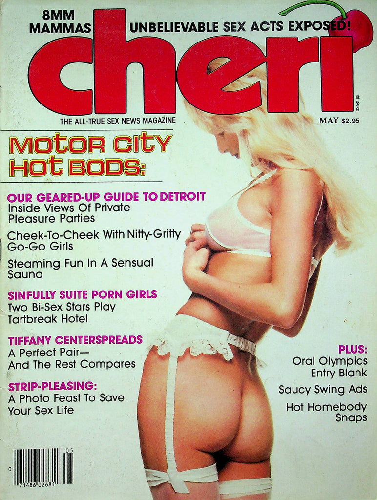 Cheri Magazine Motor City Hot Bods & Sinthia Blue May 1981 090822RP