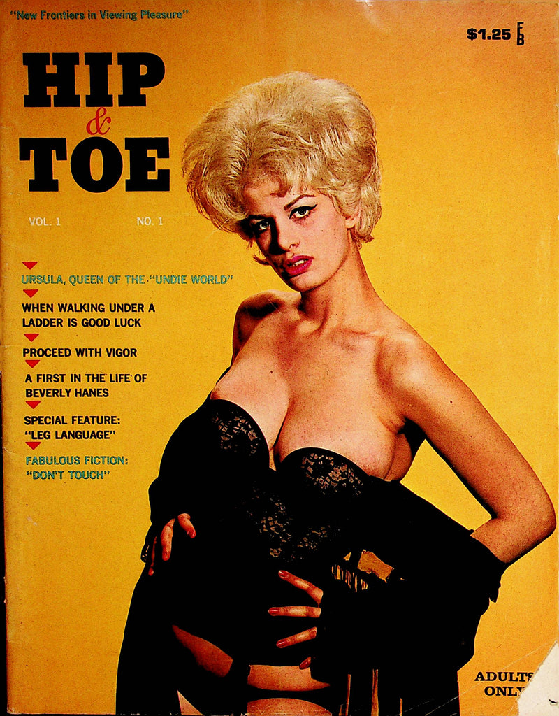 Hip & Toe Magazine  Ursula, Queen Of The "Undie World"  vol.1 #1     071622lm-p