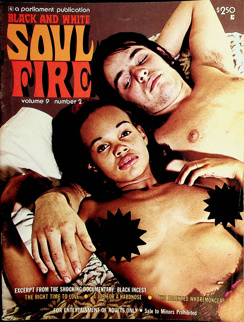 Black And White Soul Fire Magazine  The Talented Whoremongers  vol.9 #2  1970 Parliament Publication   020122lm-dm