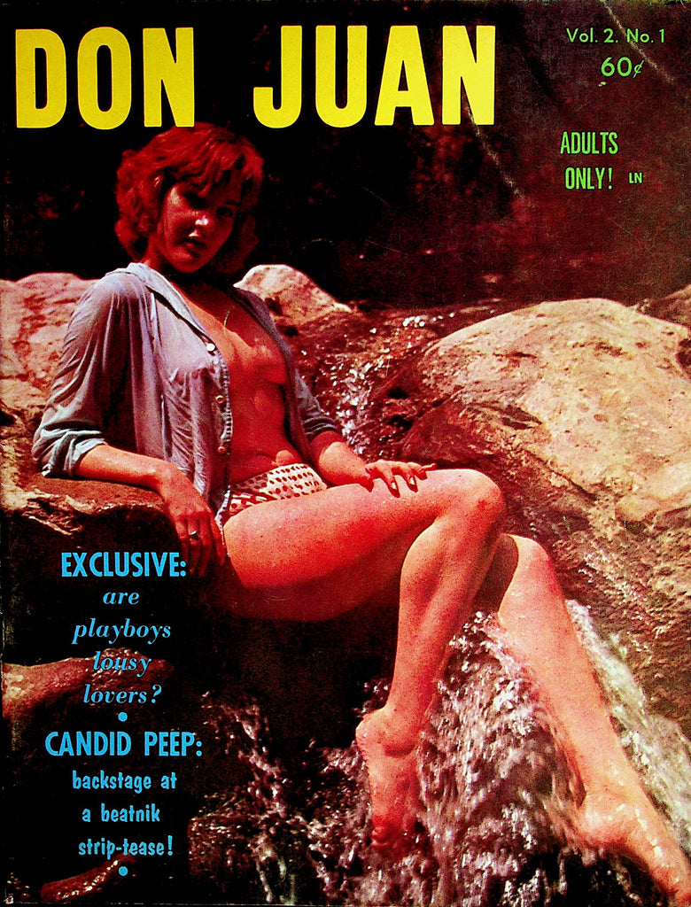 Don Juan Busty Magazine  Patricia Kane vol.2 #1  1960's   071322lm-p2