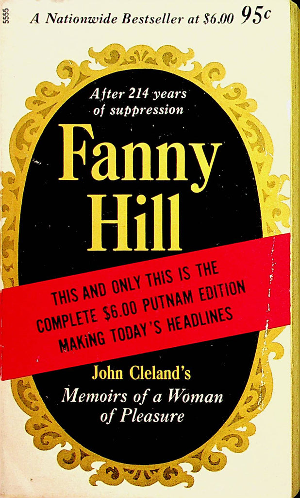 Fanny Hill Memoirs Of A Women Of Pleasure Novel by John Cleland  1963  110521lm-dm