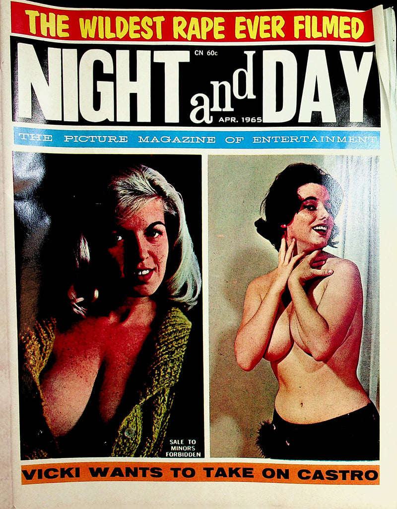 Night And Day Magazine  Vicki Wants To Take On Castro April 1965    082321lm-dm