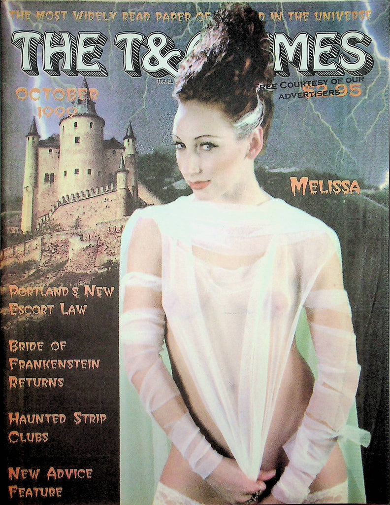 The T&A Times Magazine Melissa & Portland's New Escort Law October 1999 092922RP